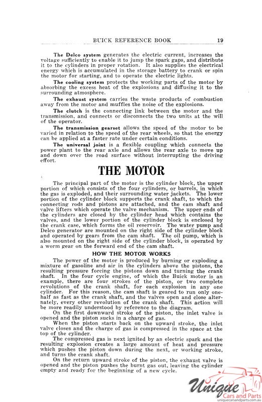1918 Buick Reference Book Page 55